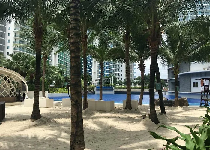 2 Bedroom Corner Beach View With Wifi At Azure Urban Residences * 马尼拉