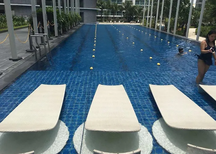 2 Bedroom Corner Beach View With Wifi At Azure Urban Residences 马尼拉